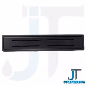 کفشور خطی 6*30 سانت استیل مشبک مشکی پرو اسلیم آرین