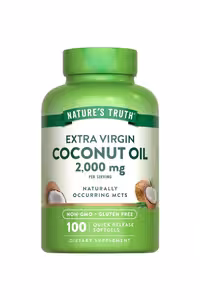 سافت ژل روغن نارگیل Nature's Truth - بسته 100 عددی