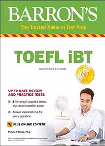 Barrons TOEFL iBT 16th +DVD