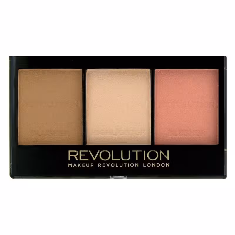 پالت سه کاره هایلایتر و رژگونه و برانزر رولوشن