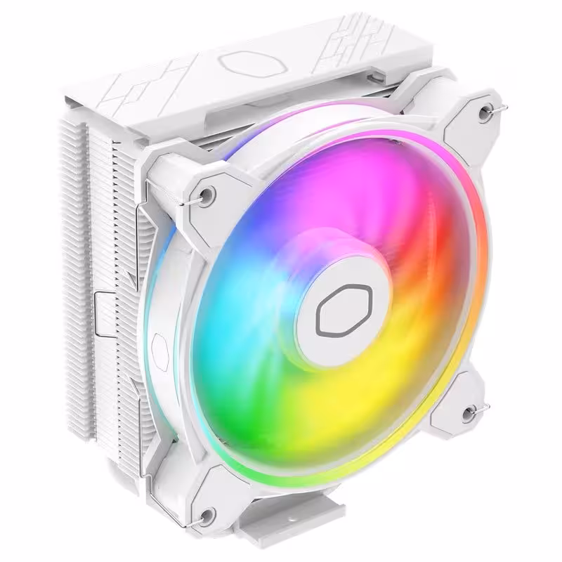 سیستم خنک کننده بادی پردازنده کولر مستر مدل Hyper 212 Halo سفید