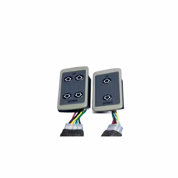 کلید شیشه بالابر لمسی نور قرمز پراید صبا چپ و راست سامفر اصل 2076385