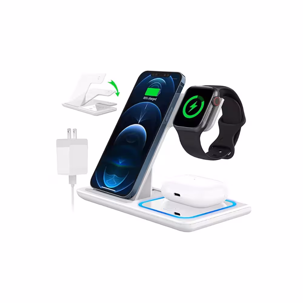 شارژر وایرلس رومیزی رچی Recci Magnetic Wireless Charger RCW-15