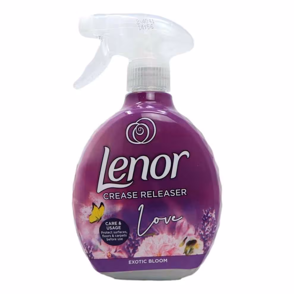 مشخصات، خرید و قیمت اسپری ضد چروک و خوشبو کننده لباس لنور lenor حجم 500 میل ⭐️ ویان مارکت
