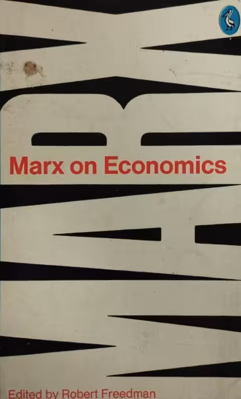 Marx on Economics