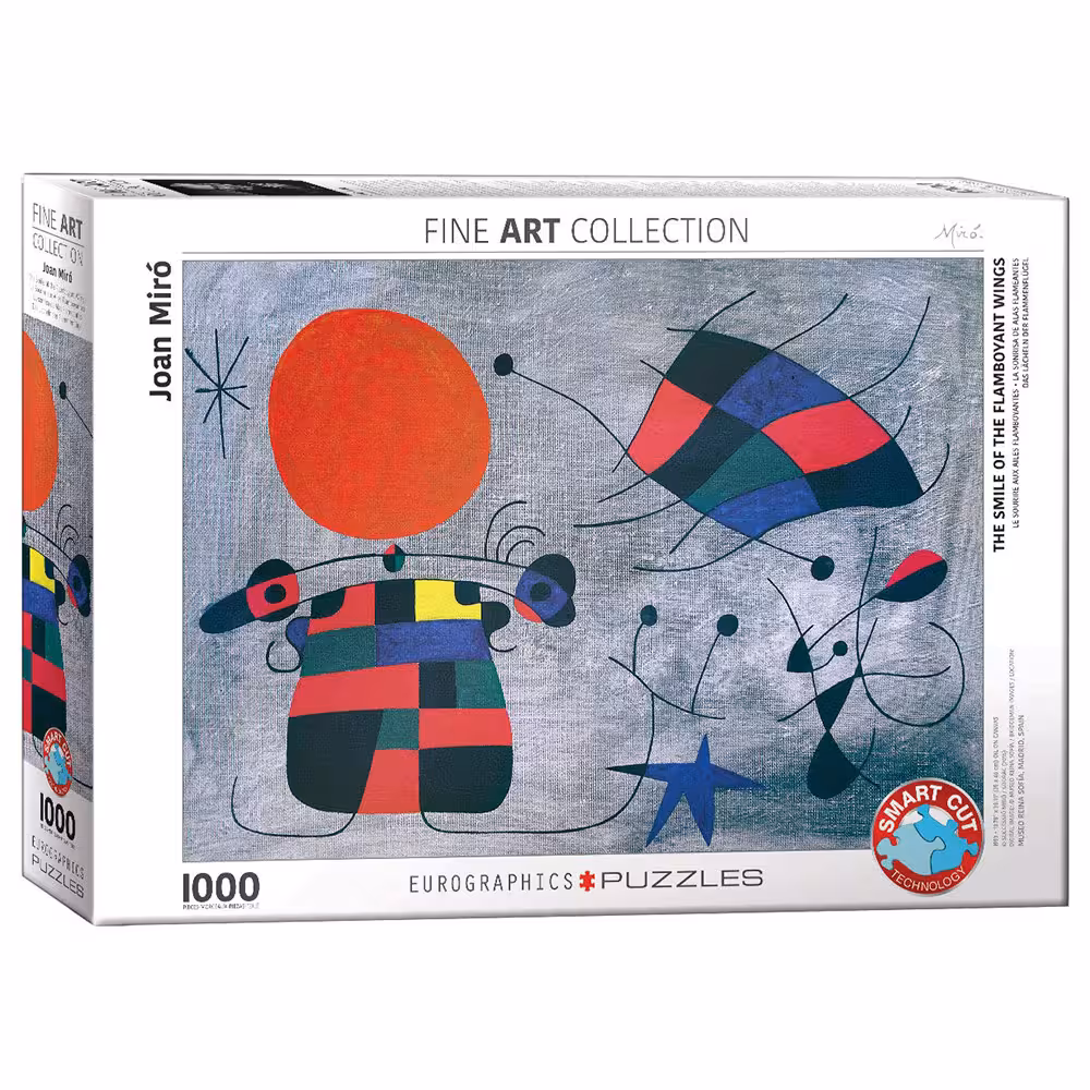 پازل 1000 قطعه Eurographics طرح لبخند بال شعله