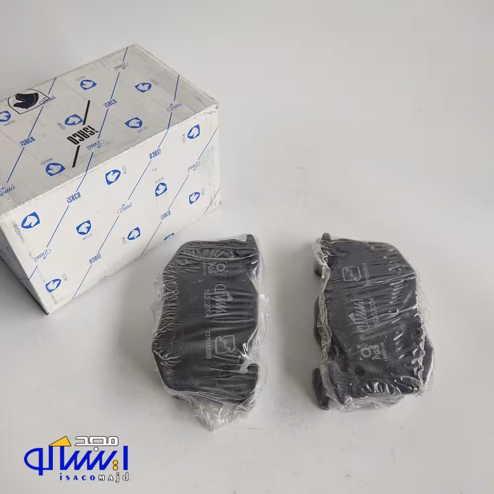 لنت ترمز عقب پژو 206 تیپ 5 (موتور TU5) شرکتی ایساکو اصل 1620200497