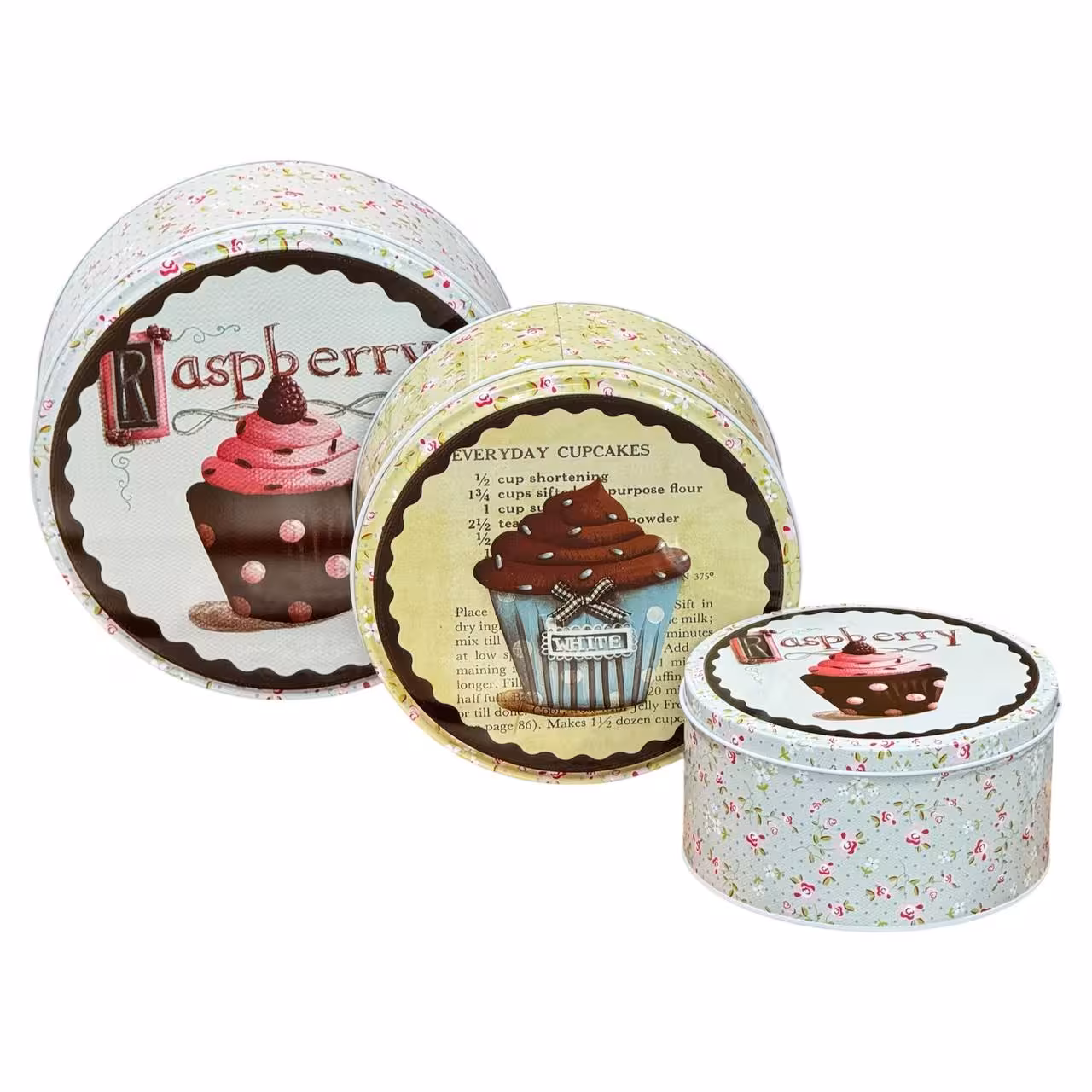 باکس فلزی طرح کاپ کیک