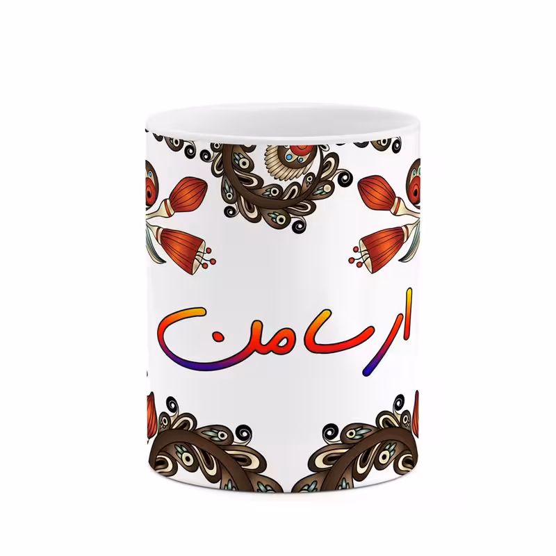 خرید ماگ-لیوان    اسم ارسامن  سنتی گل و بته کد mgh43439