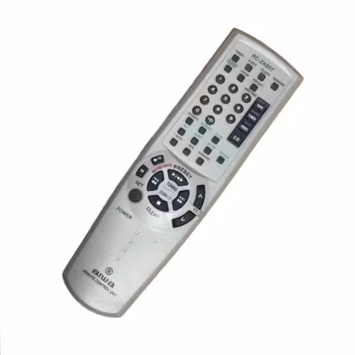 کنترل VCD وی سی دی آیوا AIWA مدل RC-ZAS07