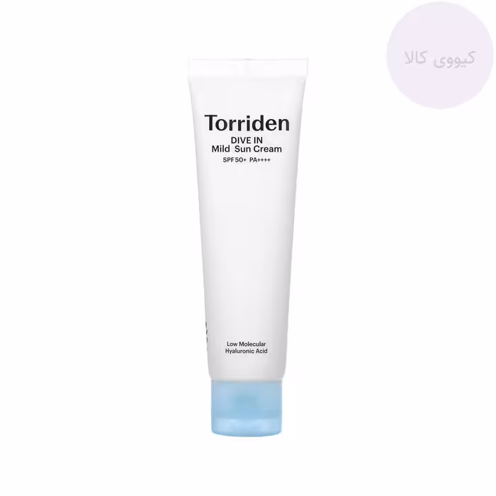 کرم ضد آفتاب فیزیکی مرطوب کننده توریدن Torriden پوست حساس dive in mild