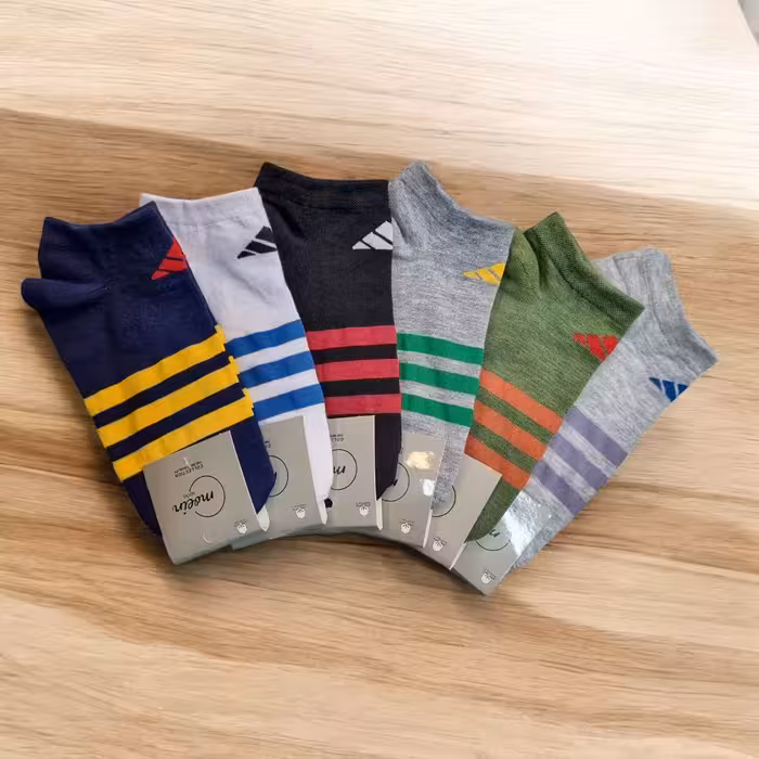 جوراب مچی اسپورت کارت طوسی ادیداس فانتزی