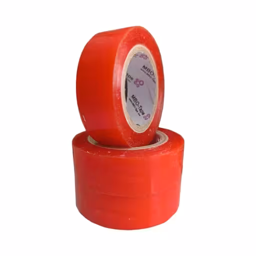 نوار چسب ژله‌ ای شفاف دوطرفه پوست قرمز GEL DOUBLE SIDED TAPE 2CM