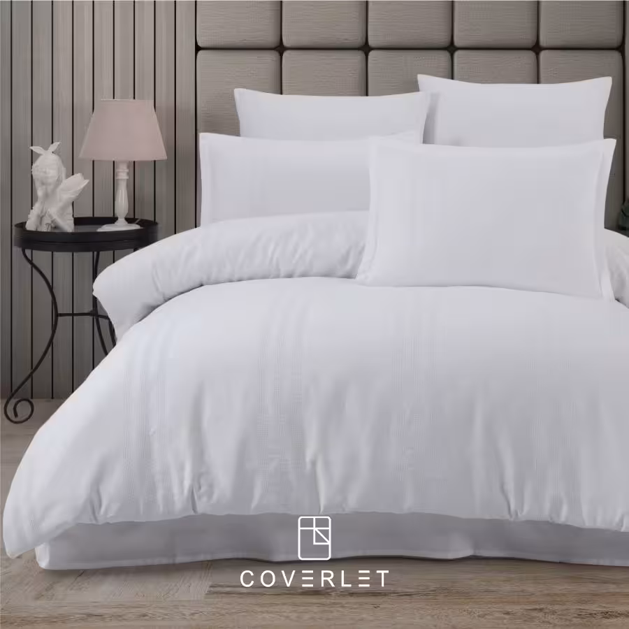 روتختی سفید طرح برجسته کاوری مدل Melkor