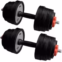 دمبل مدل A2 وزن 10 کیلوگرم بسته 2 عددی