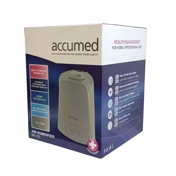 دستگاه بخور و رطوبت ساز سرد اکیومد مدل md-70d