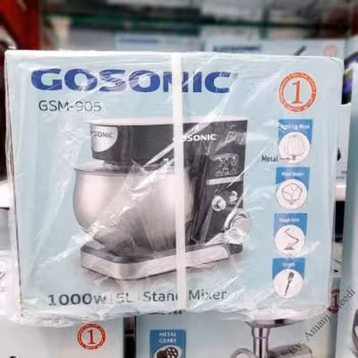 همزن کاسه دار چرخشی کد 905 گاسونیک 1000 وات کیفیت عالی