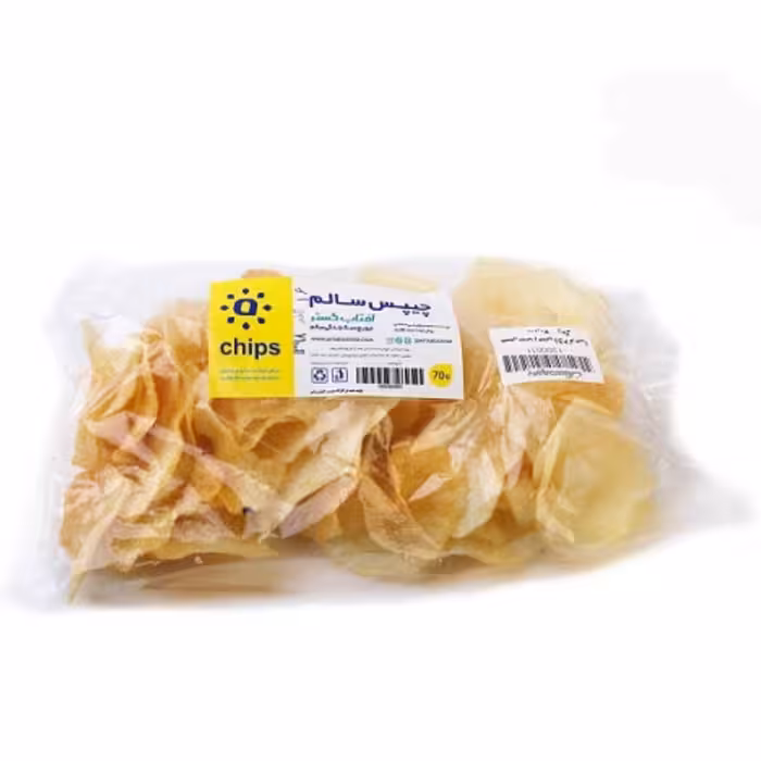 چیپس سیب زمینی سالم طعم نمکی 65 گرمی (فقط شهر تهران)