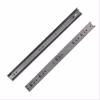 ریل ساچمه ای سه تکه پهن 45 سانتی متر مناسب برای کشو و غیره