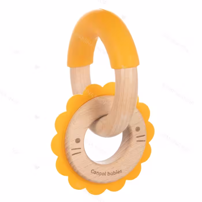 دندانگیر چوبی سیلیکونی طرح شیر کانپول Canpol