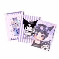 دفتر مشق 100 برگ بامبیلیپ طرح کرومی کد 63 مجموعه 3 عددی | چاوه