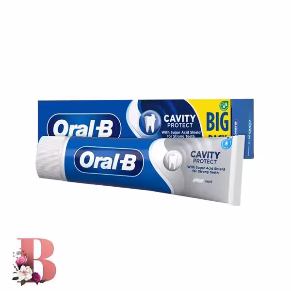 خمیر دندان اورال-بی مدل Cavity protect حجم 100 میلی لیتر | Oral-b Cavity Protection toothpaste 100ml