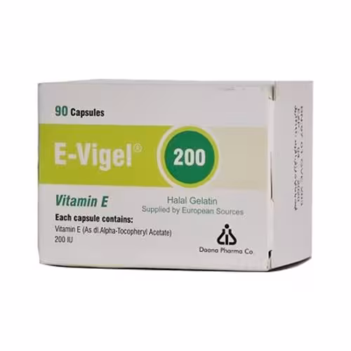 کپسول ایویژل 200 دانا | E-Vigel 200 Capsules