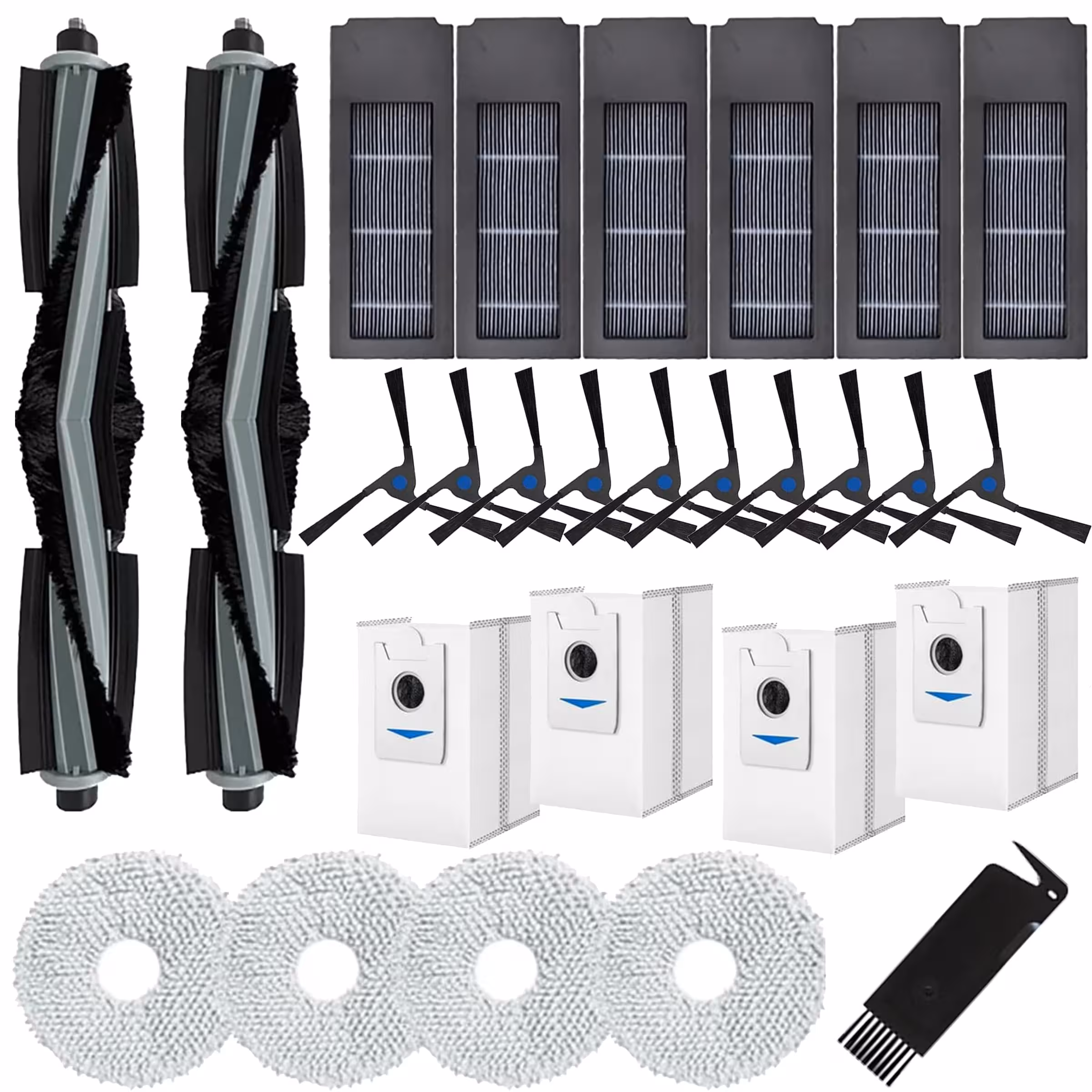 اکسسوری جارو رباتیک مناسب اکووکس مدل Ecovacs Deebot X2 Omni/X2/X2 Pro/DEX86 (ارسال 10 الی 15 روز کاری)