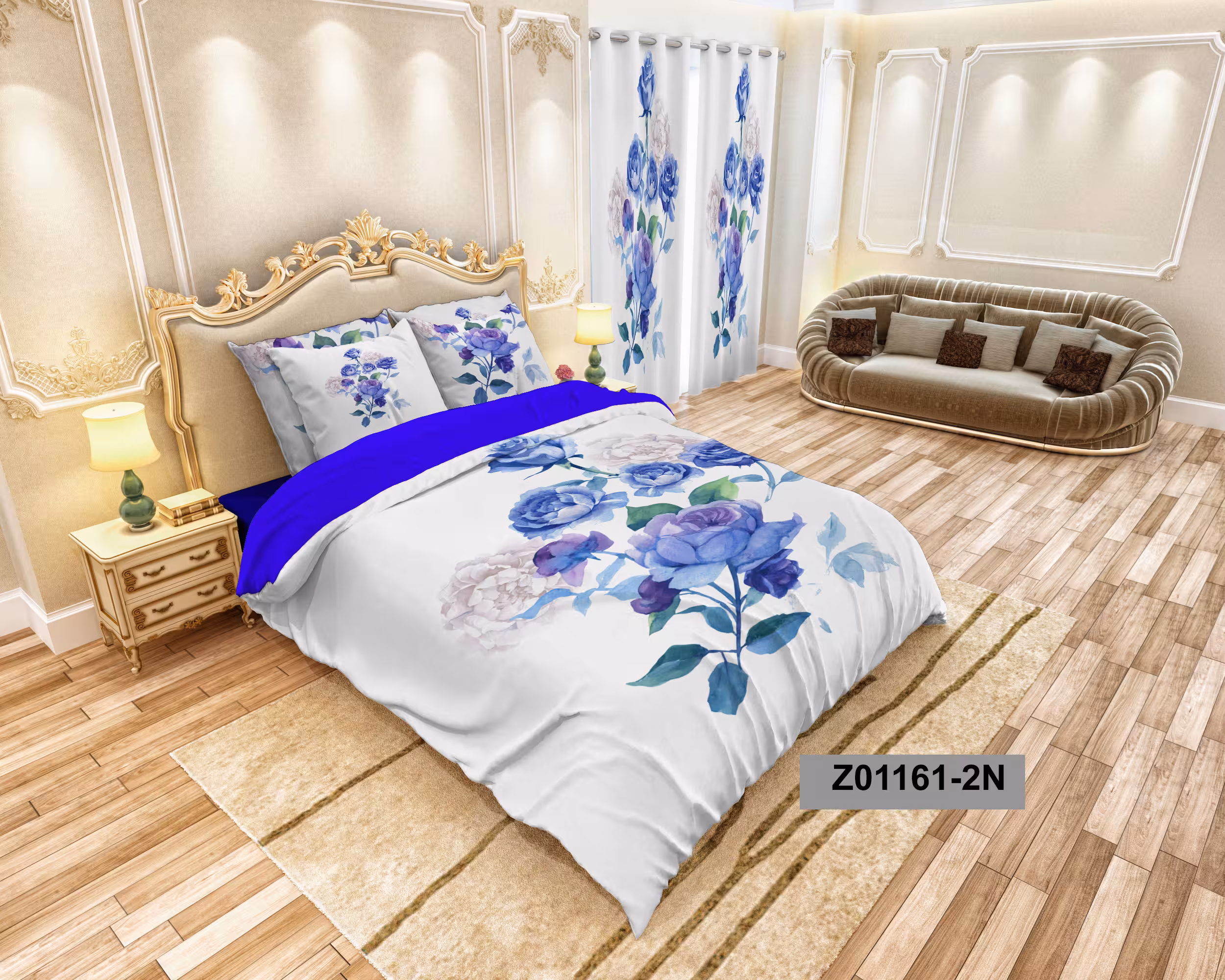 لحاف روتختی تنسل سه بعدی (3D) کالای خواب متین کد 1161
