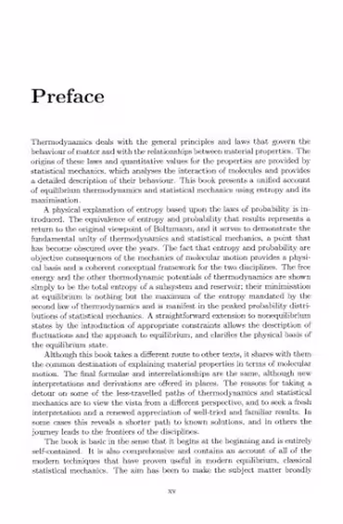 خرید و دانلود نسخه کامل کتاب Thermodynamics and statistical mechanics: equilibrium by entropy maximisation
