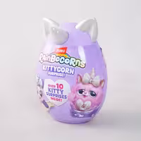 عروسک سورپرایزی رینبوکورنز سری 2 کیتی‌کورن شاخ نقره ای