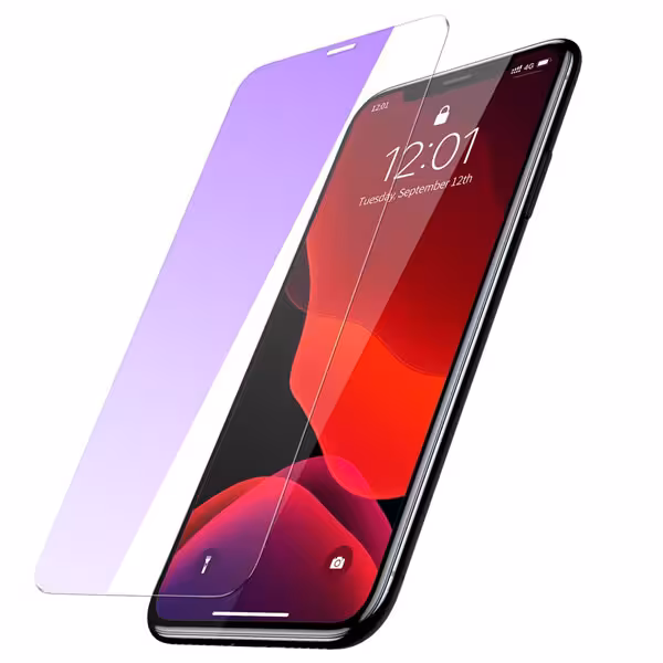 گلس گوشی مدل 0.15mm Full-glass Anti-bluelight Tempered Glass Film For iP XS Max/11 Pro Max 6.5inch（2019）Transparent باسئوس - فروشگاه اینترنتی پروتاچ