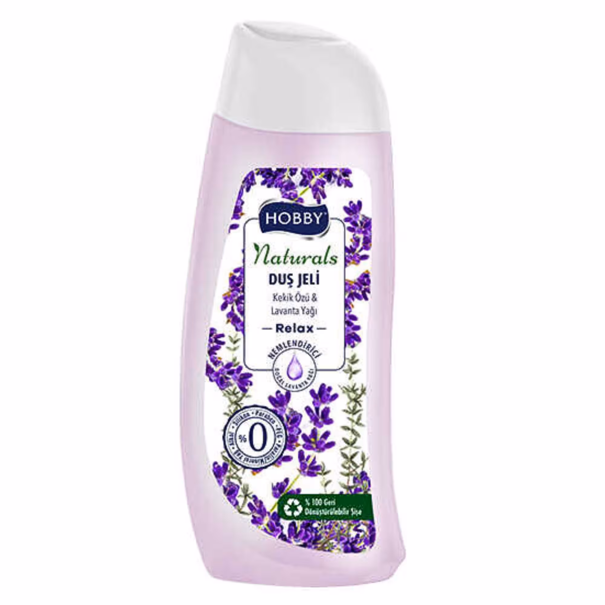 مشخصات، خرید و قیمت شامپو بدن هوبی سری Naturals مدل Relax حاوی عصاره آویشن و روغن اسطوخودوس 500 میل ⭐️ ویان مارکت