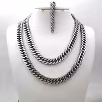 کارتیر استیل دوبل تراش نقره ای سایز 2.3 نیم متری