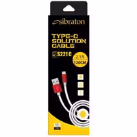 کابل شارژ Type-C سیبراتون S221 C