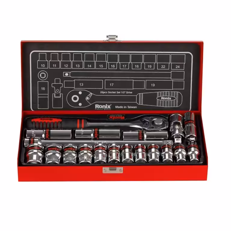 جعبه بکس 20 پارچه رونیکس مدل RH-2620