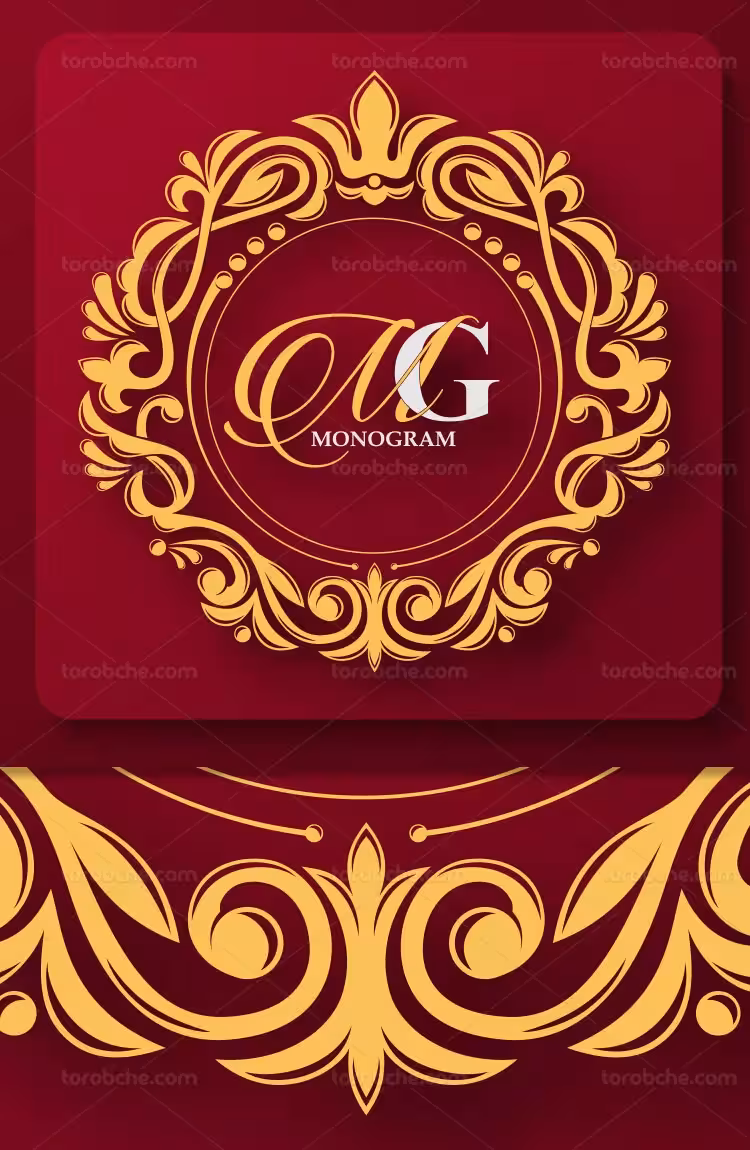 وکتور لوگو مونوگرام MG | گرافیک با طعم تربچه