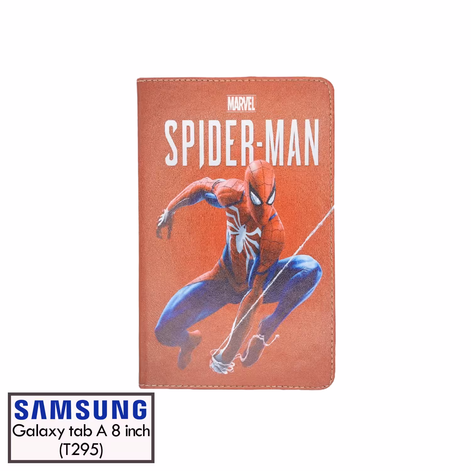 کیف طرحدار (با قاب اصلی) اسپایدرمن 2 | تبلت سامسونگ Tab A (T290-T295)