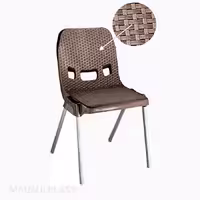 صندلی پایه فلزی حصیربافت کد 881