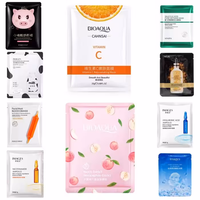 پک 30 عددی ماسک ورقه میکس -اورجینال-اورجینال