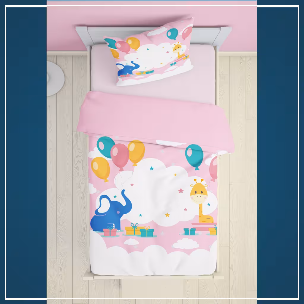 روتختی سه بعدی فیل و زرافه کد 2162