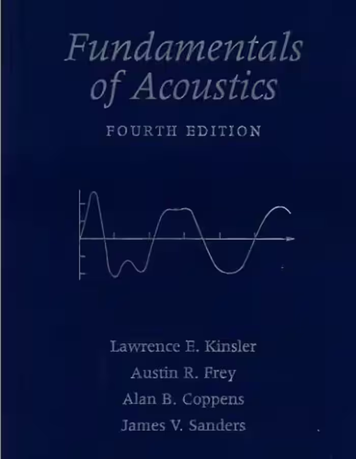خرید و دانلود نسخه کامل کتاب Fundamentals of acoustics