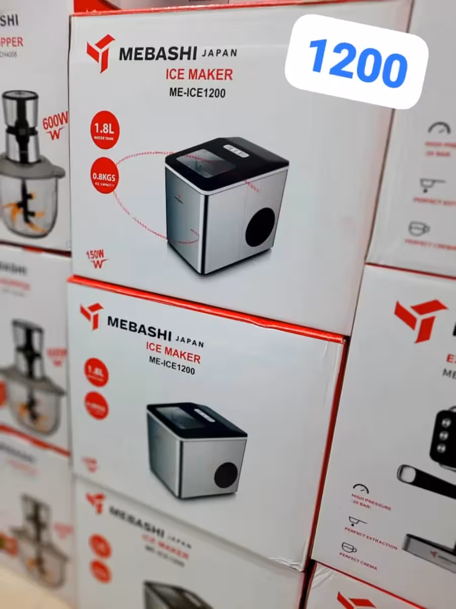 خرید یخساز مباشی مدل ME-ICE1200 | توان 130 وات و ظرفیت 12 کیلوگرم