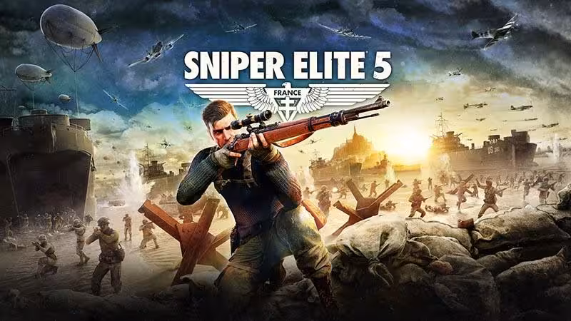 سی دی کی اورجینال بازی Sniper Elite 5 کامپیوتر (PC)