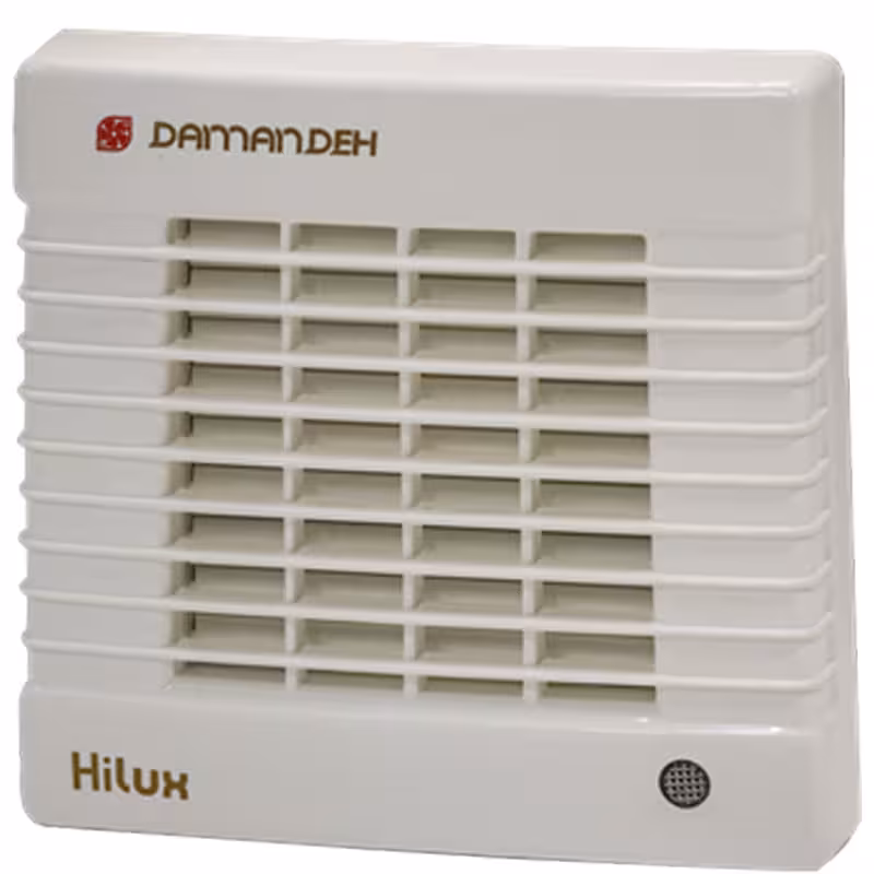 هواکش خانگی با دمپر برقی مدل هایلوکس سری VDI مدل VDI-10S2S دمنده