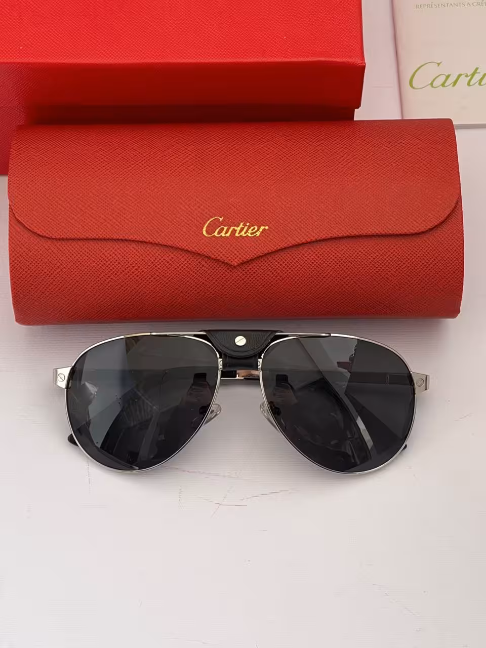 عینک آفتابی زنانه و مردانه کارتیر مدل CARTIER 3463074