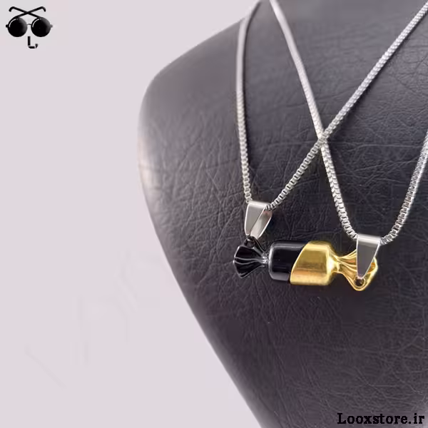 گردنبند ست فانتزی مگنتی طرح شکلات!