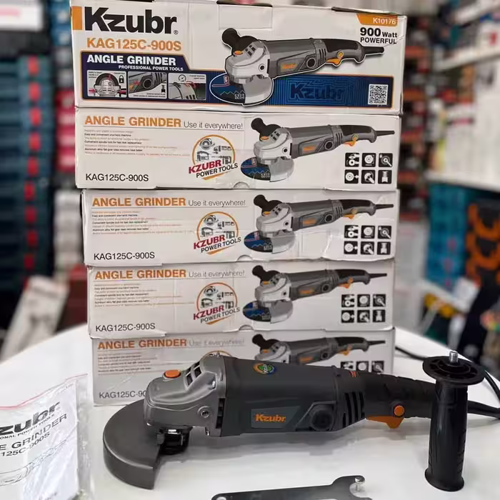سنگ فرز متوسط زوبر 900 وات مدل Kzubr KAG125C-900S