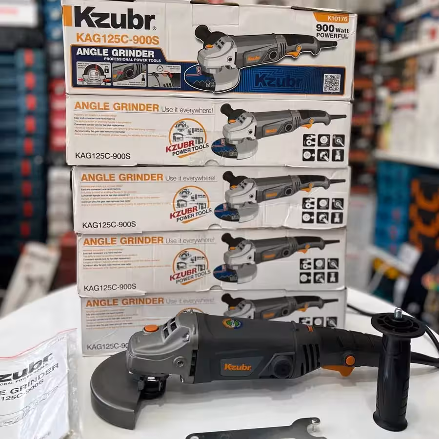 سنگ فرز متوسط زوبر 900 وات مدل Kzubr KAG125C-900S