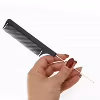 شانه مو مدل دم باریک فلزی